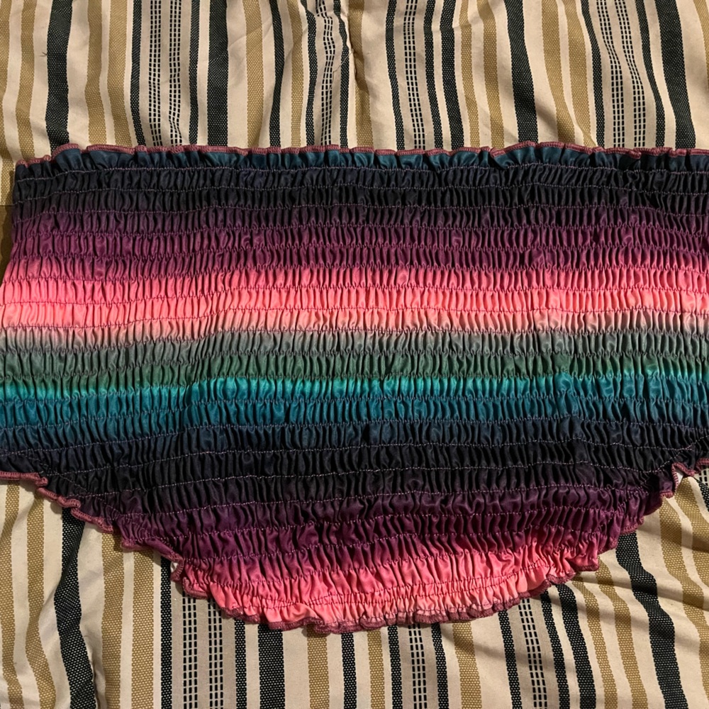 Multicolor Crop Top